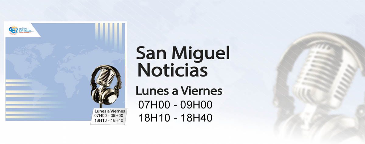 San Miguel Noticias, de lunes a viernes