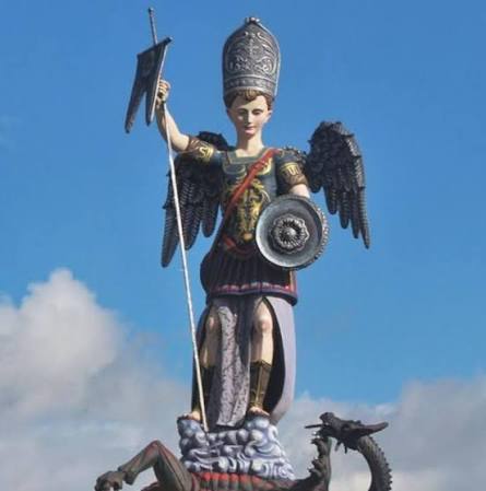 El Príncipe San Miguel, patrono del cantón Salcedo